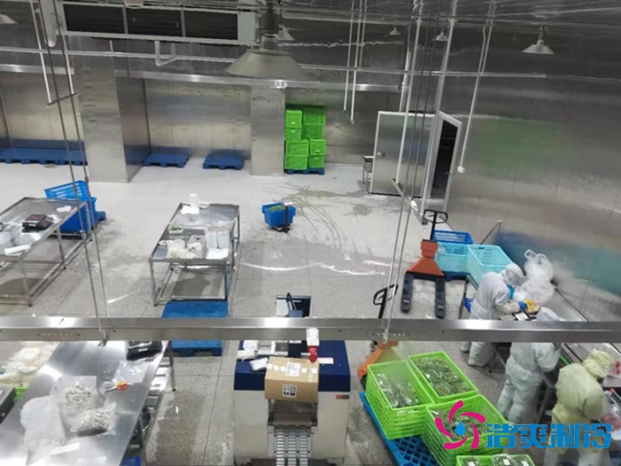 上海儒汇净菜中央厨房羞羞视频网址建造工程案例