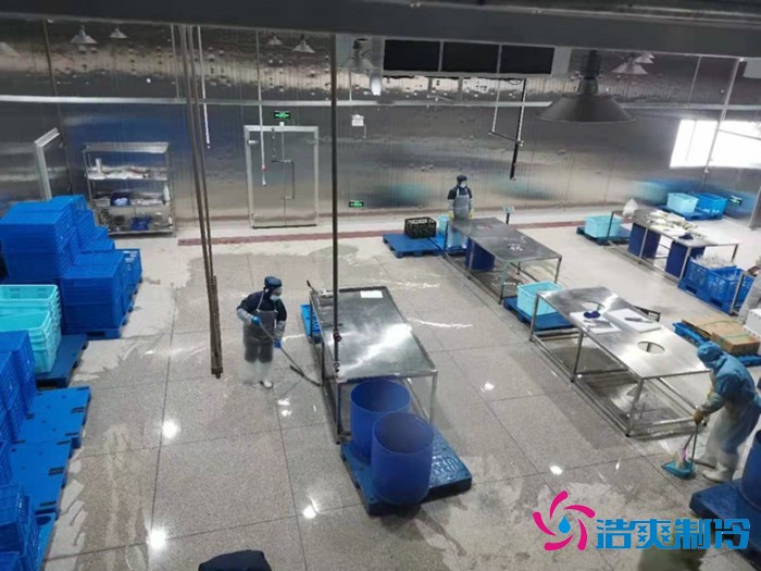 上海儒汇净菜中央厨房羞羞视频网址建造工程案例